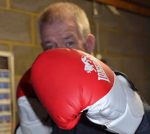 Ian Davies boxing
